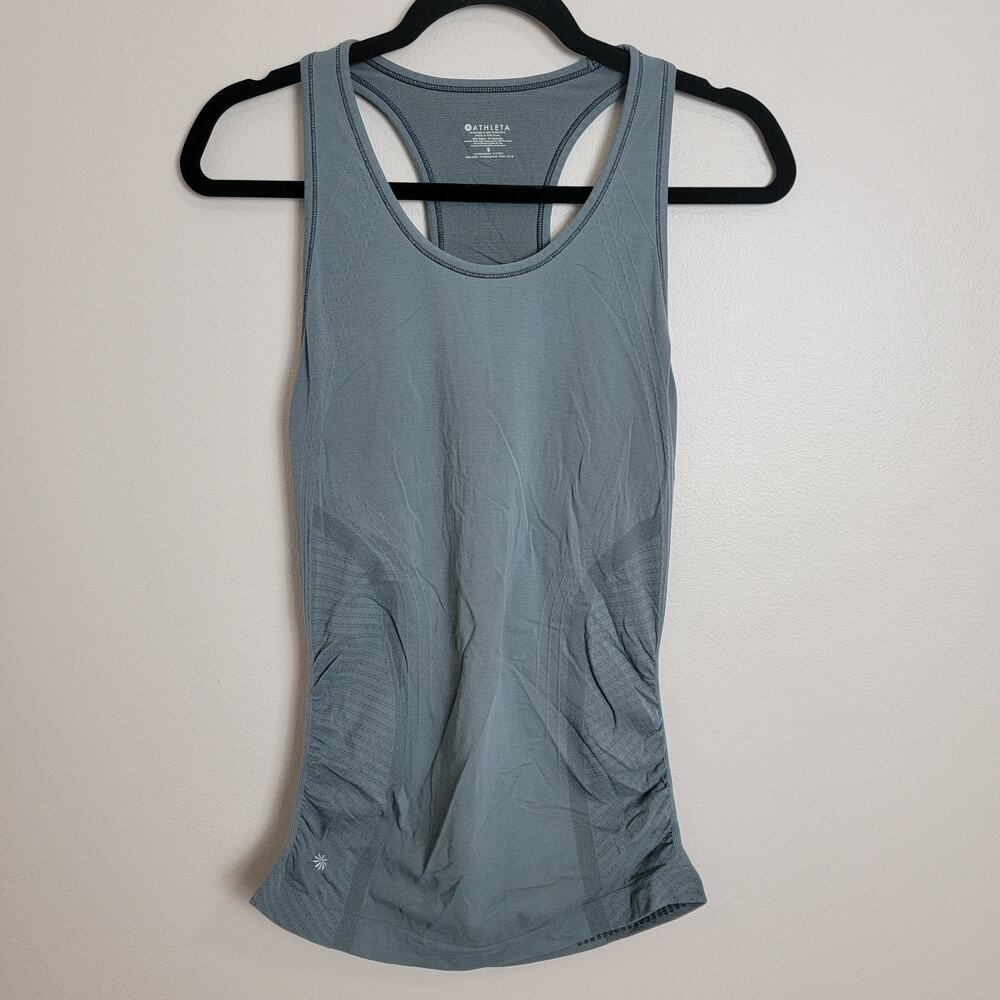 Athleta Grey Athletic Tank Top Size Small
